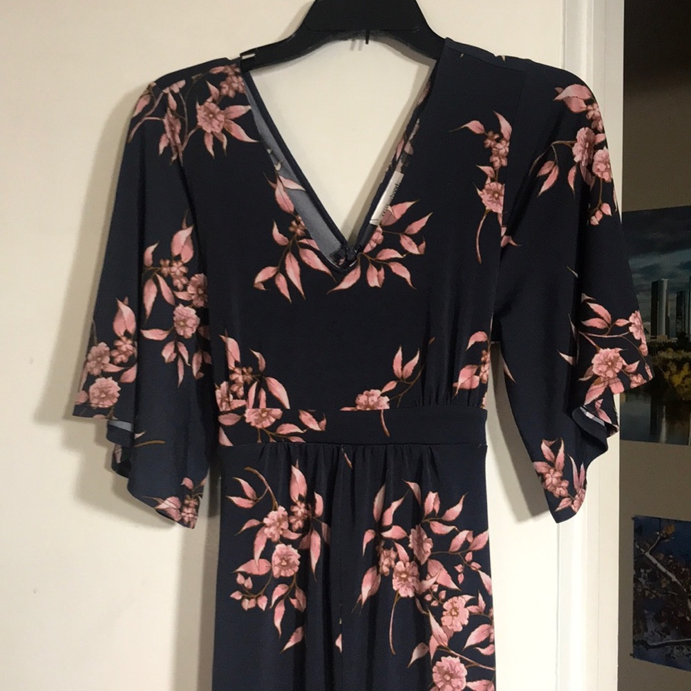 Full length maternity romper